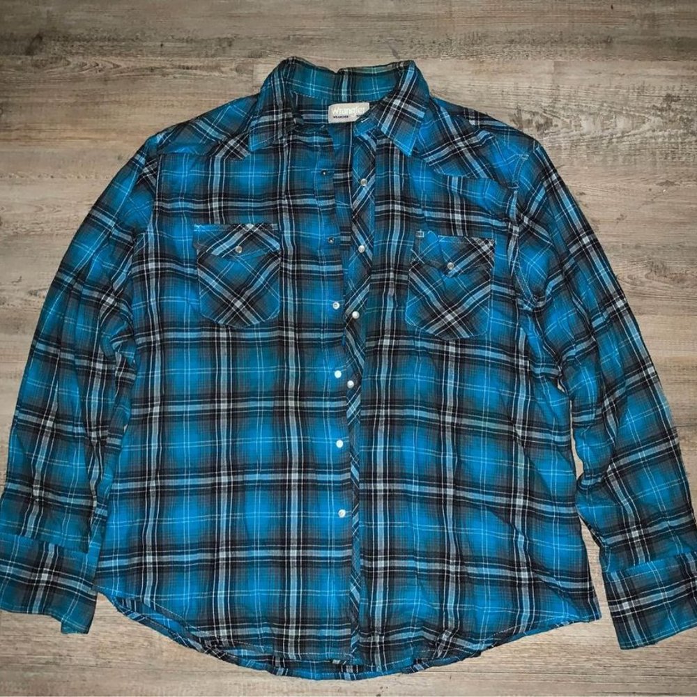 Wrangler Wrancher Plaid Flannel